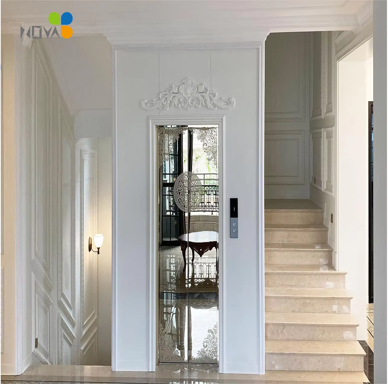 VTEV106 Ascensores Elevadores High Quality Villa Elevator para sa Home Modernization