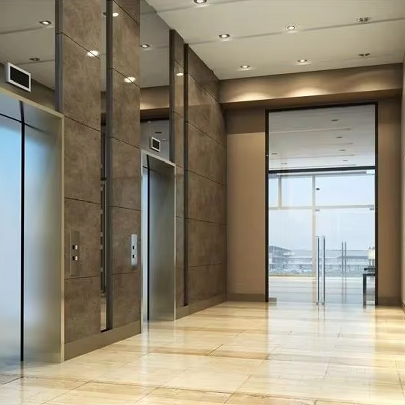 VTEP105 Ascensores Luxury Residential Passenger Elevator Gearless AC Silent Efficient & Stylish PVC