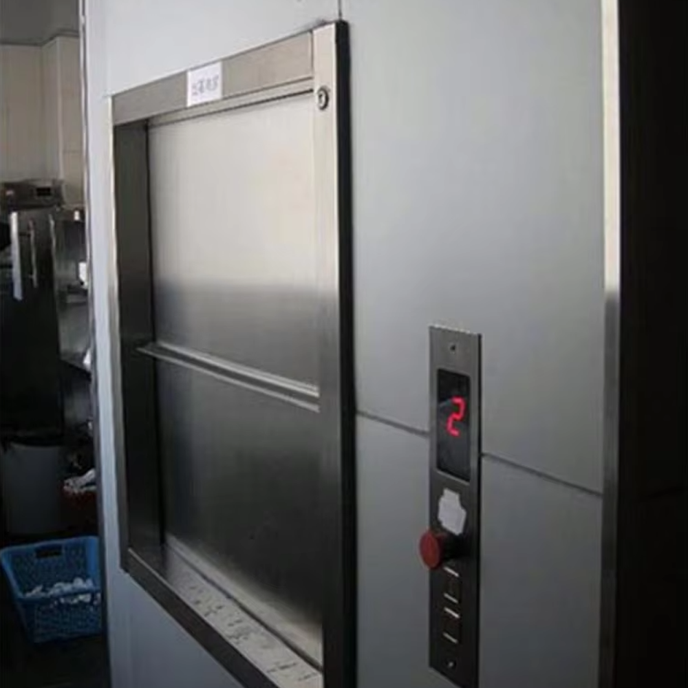 VTEF105 Ascensores Elevadores Vertical Dumbwaiter Lift para sa Restaurant at Canteen Use