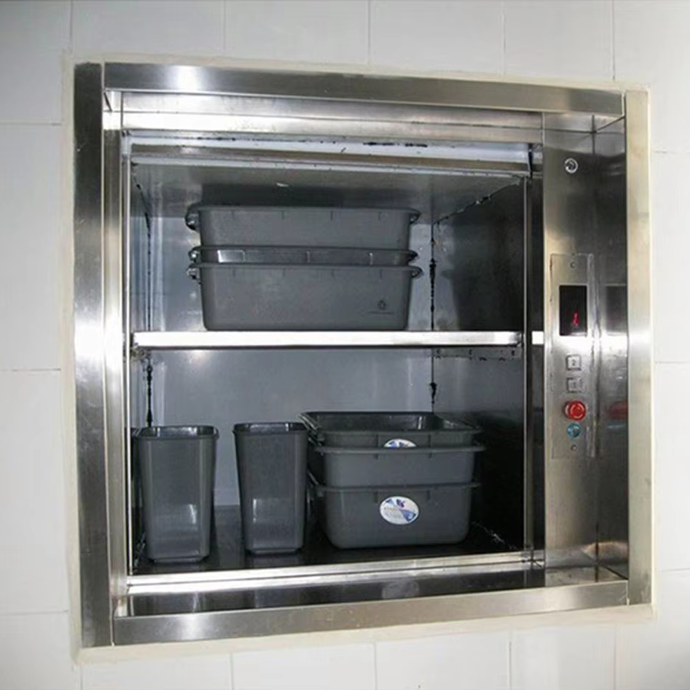 VTEF107 Ascensores Elevadores Awtomatikong Food Elevator na may Microcomputer Control Panel