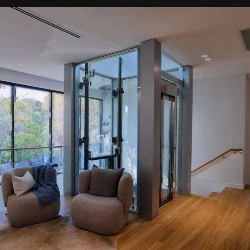 VTEV108 Ascensores Elevadores Ligtas at Maaasahang Villa Lift para sa Pag-install ng Bahay ng Pamilya