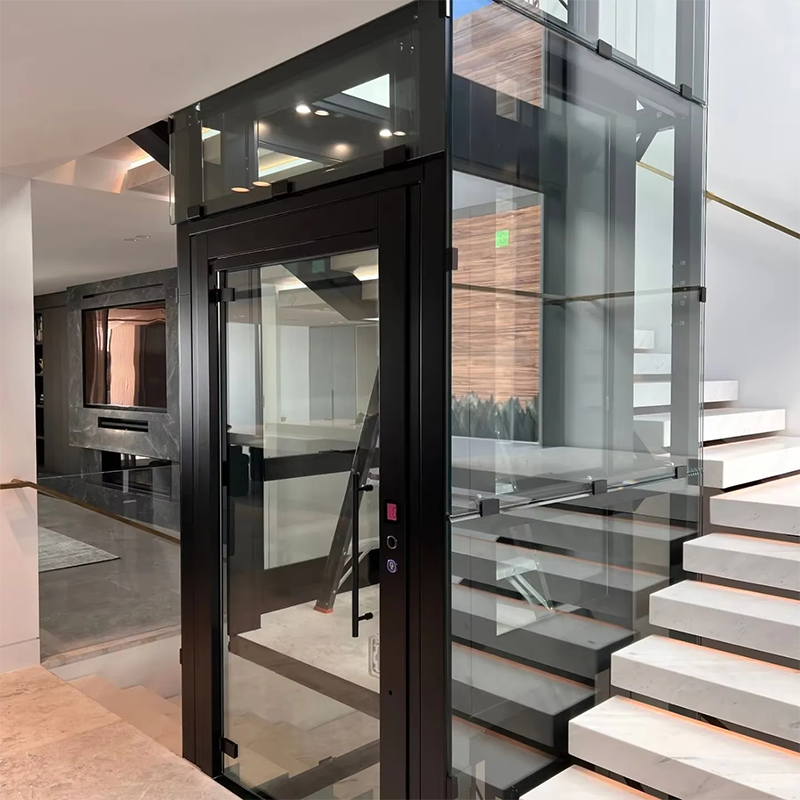 VTEO101 Ascensores Naka-istilong Observation Elevator para sa Mamahaling Apartment at Mga Gusali sa Opisina