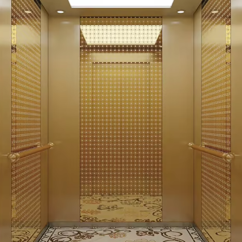 VTEO102 Ascensores High-Quality Observation Elevator para sa Scenic at Turistang Gusali