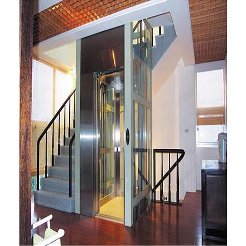 VTEV103 Ascensores Elevadores Smart Control Villa Lift para sa Komportableng Pagsasakay sa Bahay