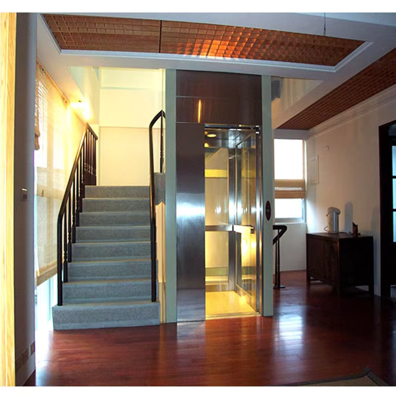 VTEV103 Ascensores Elevadores Smart Control Villa Lift para sa Komportableng Pagsasakay sa Bahay