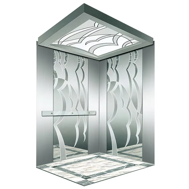 VTEP102 Elevadores Ascensores Ultra-Quiet Passenger Elevator para sa mga Ospital at Clinic na Smooth Ride