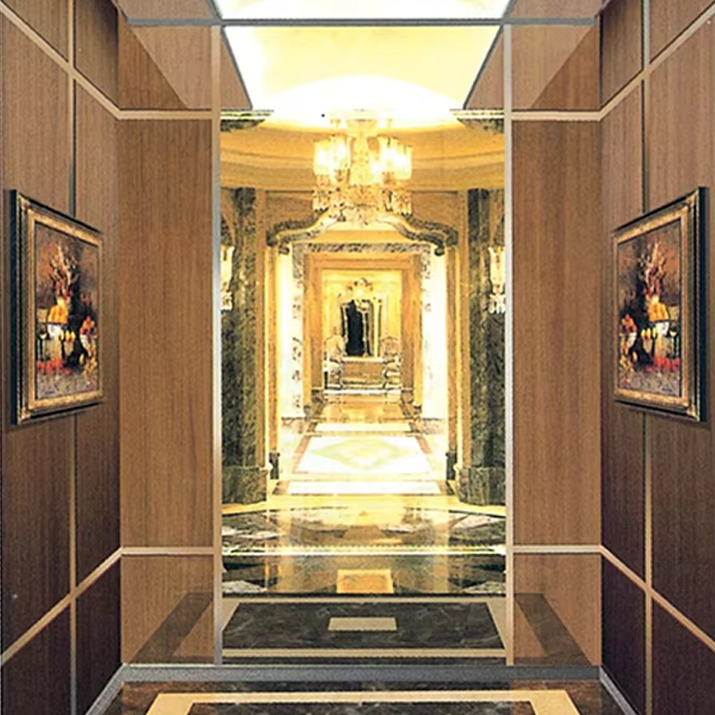 VTEP104 Elevadores Tahimik at Smooth Passenger Elevator para sa Residential Complexes