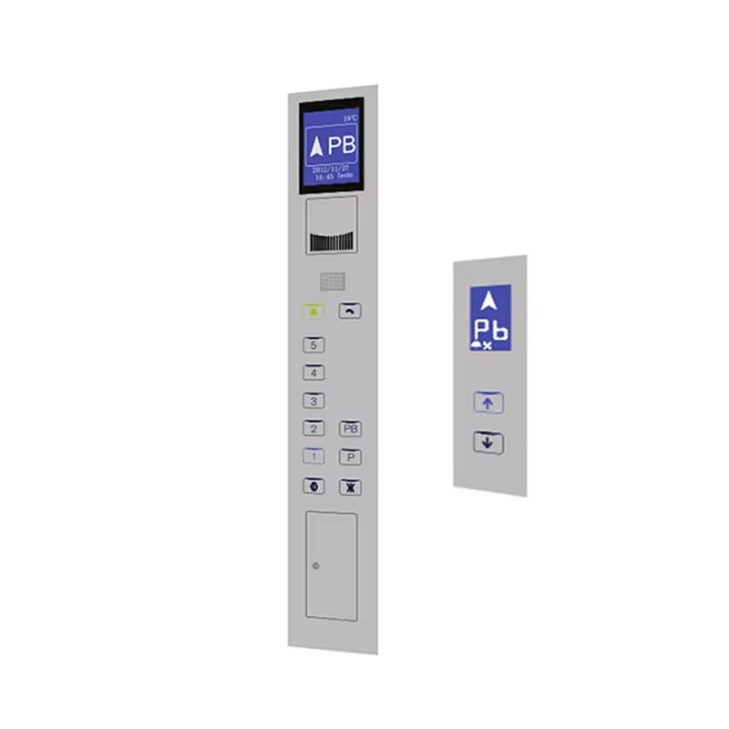 VTSP328 NVC 131 High Performance Elevator 6 Floors Cop Lop Na May Push Button na Pulang Ilaw