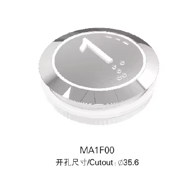 VTSP349 Elevator Spare Parts Square Push Button Model NV para sa Mga Gusali ng Opisina Kontemporaryong Disenyo ISO9001 Certified Cast Iron_Steel