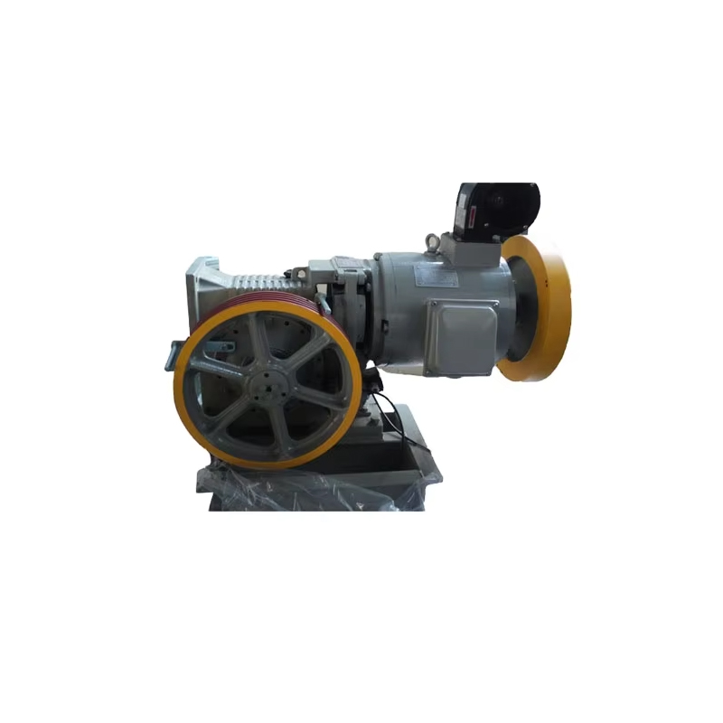 VTSP216 Mga Bagong Produkto YJF100K 320Kg-450Kg Mga Bahagi ng Elevator Torindrive Elevator Geared Traction Machine