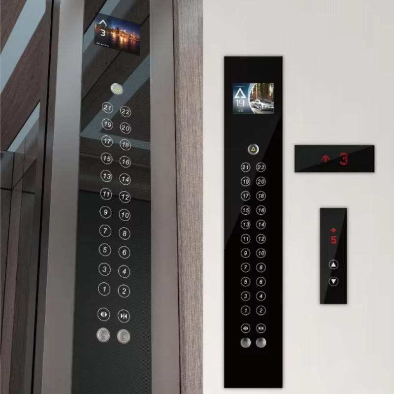 VTSP332 Elevator Parts Square Push Button na May LED Light