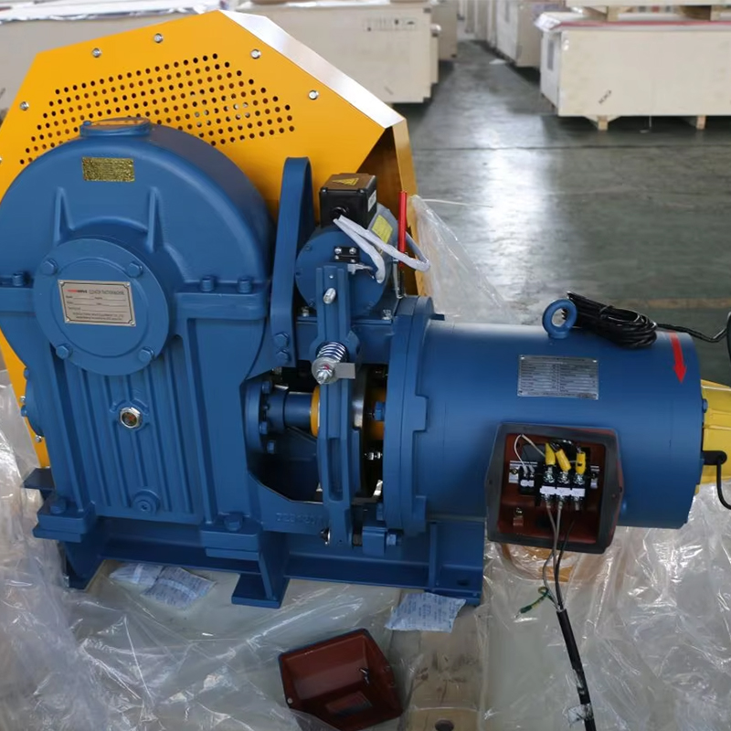 VTSP218 Napakahusay na Traction System GT140WL VVVF Lift Geared Motor Elevator Traction Machine