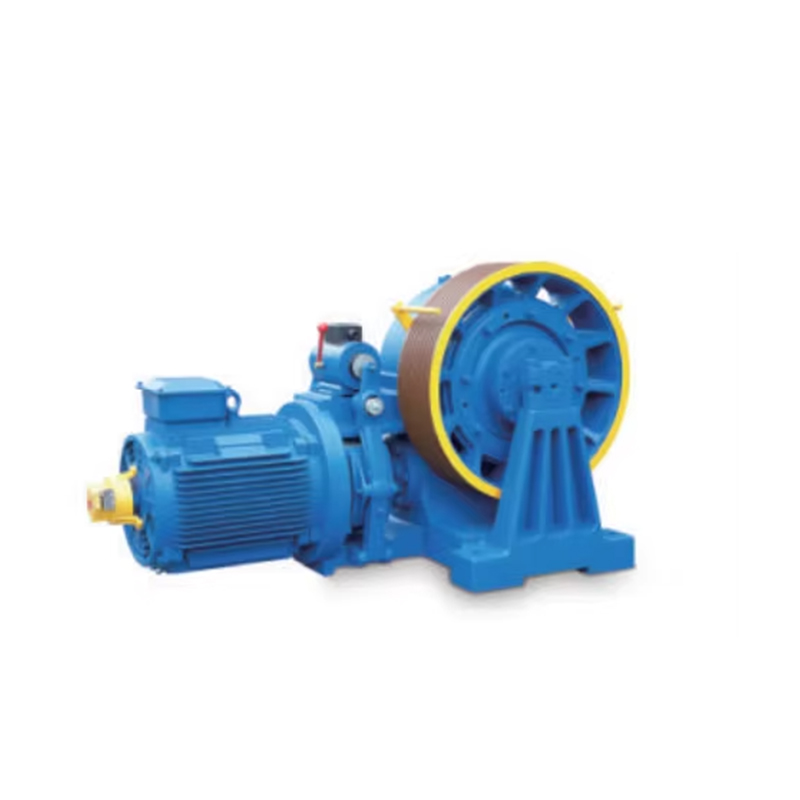 VTSP219 VVVF Passenger Elevator Geared Traction Machine