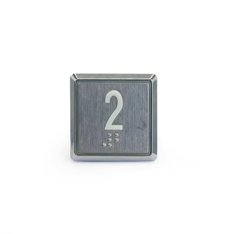 VTSP353 Pinakamahusay na Presyo NV Modern Stainless Steel Elevator Push Button Parts para sa Mga Gusali ng Opisina na may 1 Taon na Warranty