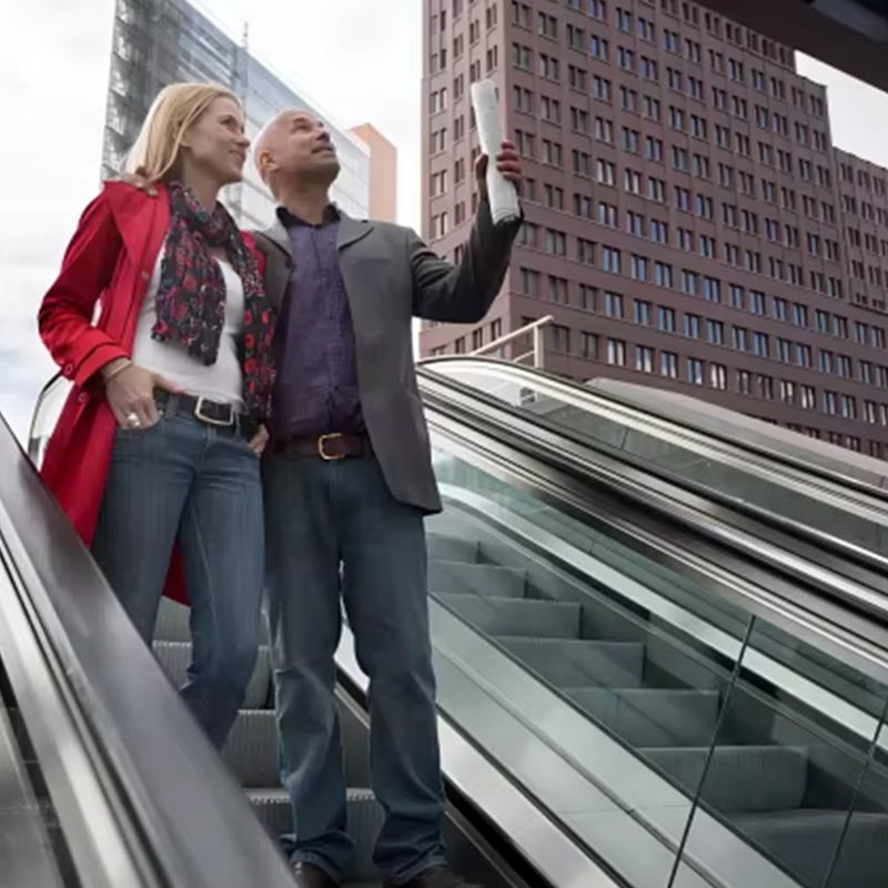 VTES102 0.5m_s Speed ​​Elevator Outdoor Escalator at Moving Walk para sa Presyo ng Pabrika