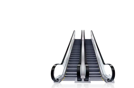 Mga Escalator at Lumilipat na Walkway