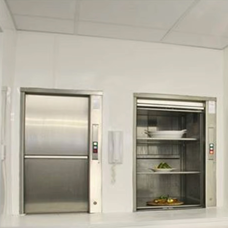VTEF113 High Quality Stainless Steel Modern AC Drive Restaurant Kitchen Dumb Waiter Elevator na may PVC Floor ISO Certified para sa Hotel Use
