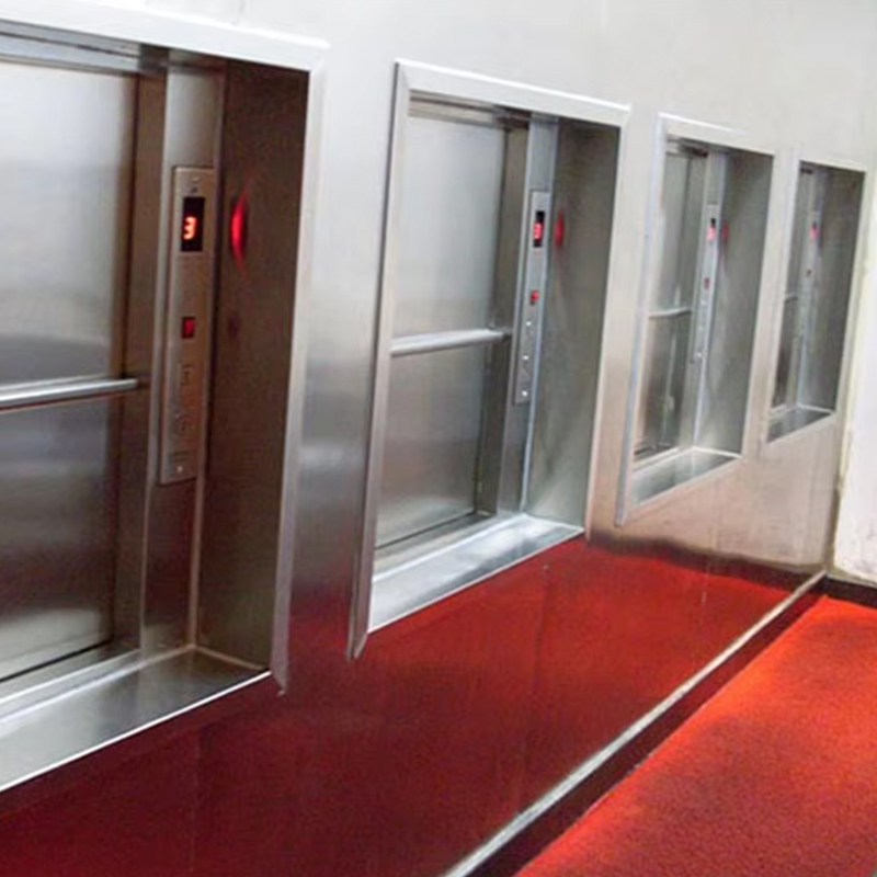 VTEF108 Electric Gearless AC Dumbwaiter Lift na may PVC Floor para sa Restaurant at Hotel Kitchen Service