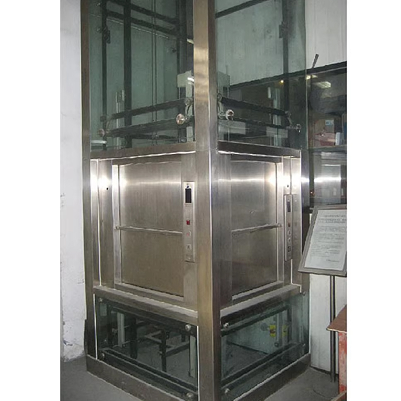 VTEF108 Electric Gearless AC Dumbwaiter Lift na may PVC Floor para sa Restaurant at Hotel Kitchen Service