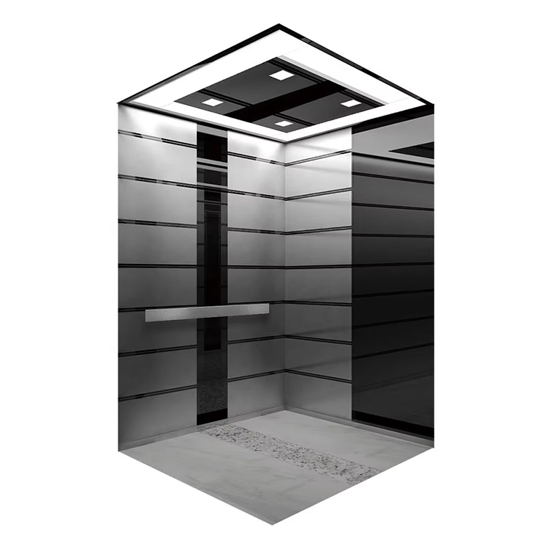 VTEP118 Elevadores Advanced Passenger Elevator Gearless AC PVC Stainless Steel Construction ISO90001 Certified Smart Features Improve