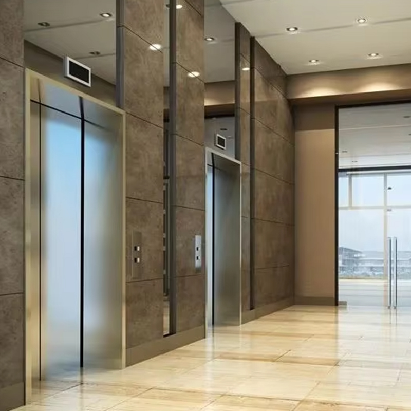 VTEP118 Elevadores Advanced Passenger Elevator Gearless AC PVC Stainless Steel Construction ISO90001 Certified Smart Features Improve