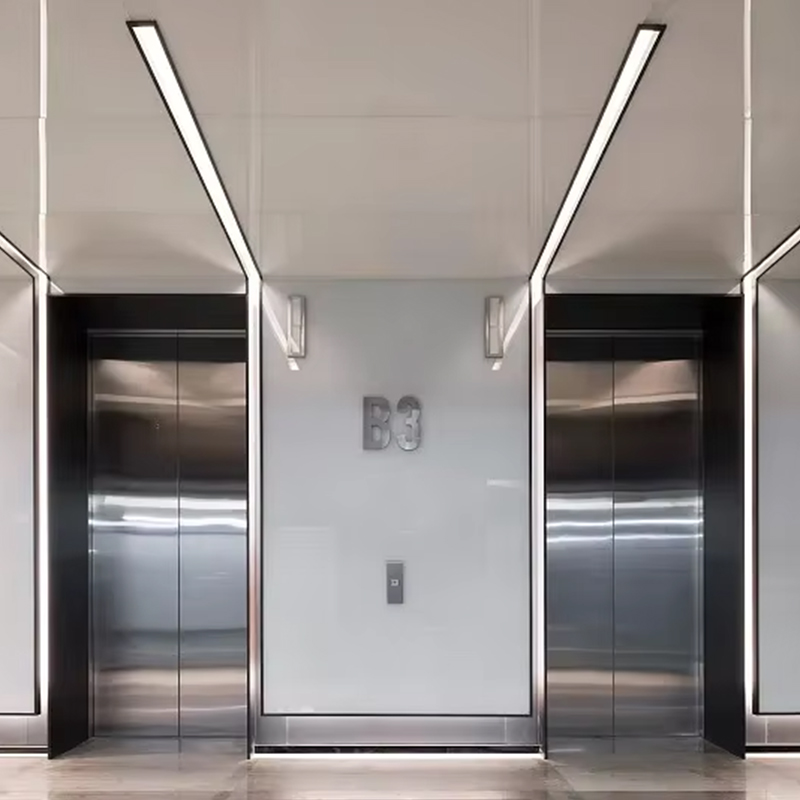 VTEP118 Elevadores Advanced Passenger Elevator Gearless AC PVC Stainless Steel Construction ISO90001 Certified Smart Features Improve