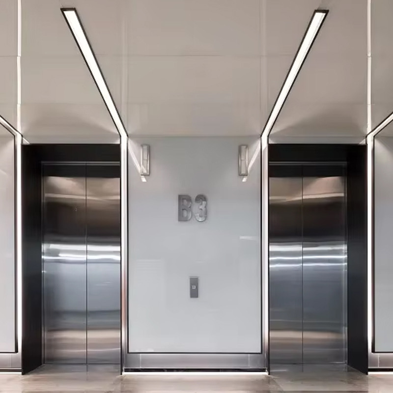 VTEP119 Ascensores Passenger Elevator Gearless AC para sa Maraming Palapag na Gusali na ISO9001 Certified Stainless Steel Madaling Pag-install