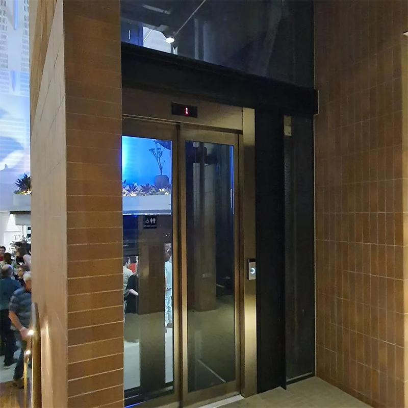 VTEP119 Ascensores Passenger Elevator Gearless AC para sa Maraming Palapag na Gusali na ISO9001 Certified Stainless Steel Madaling Pag-install