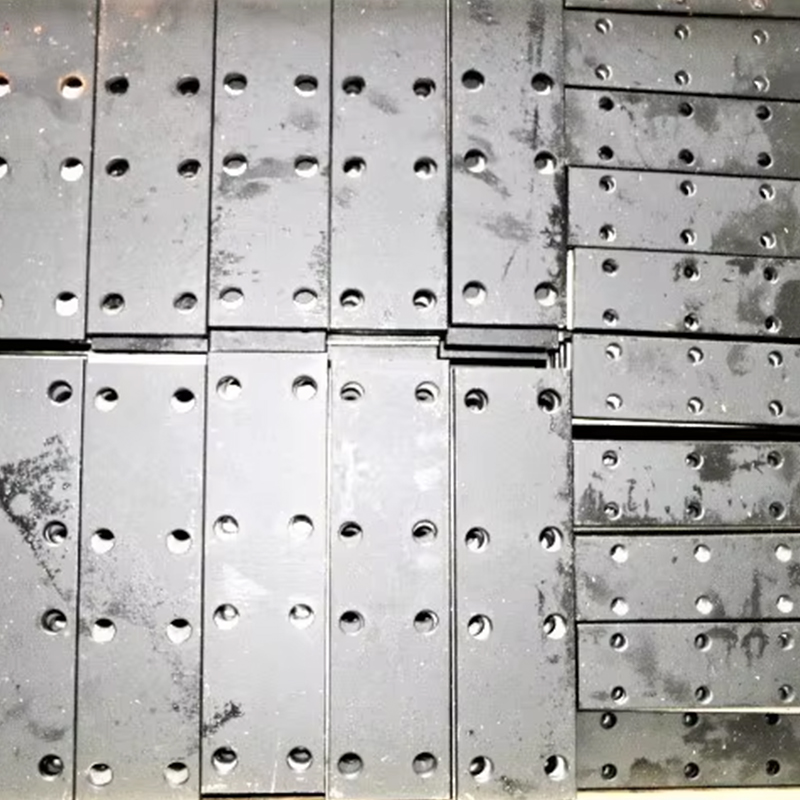 VTSP119 Mga Bahagi ng Elevator High-Strength Elevator Fishplate Lift Guide Rail Connecting Plate Durable Steel Joint Plate