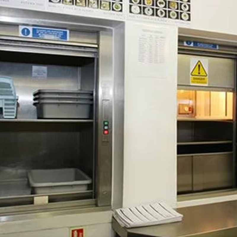 VTEF116 Ascensores Elevadores Restaurant Food Delivery Dumbwaiter na may Safety Door Lock