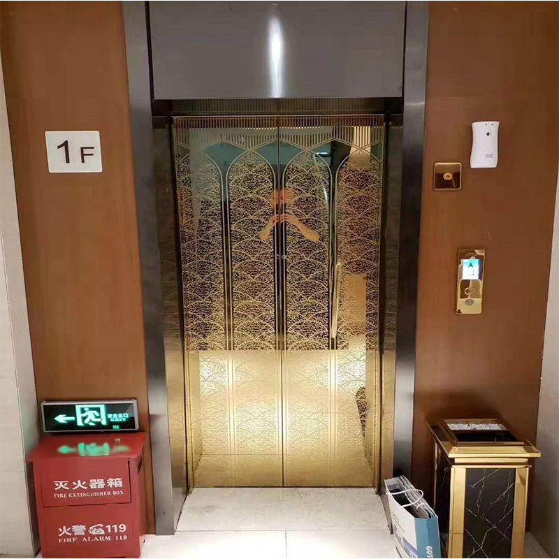 VTEP122 Elevadores Advanced at Space-Saving Passenger Elevator para sa Matataas na Gusali
