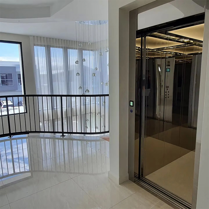VTEP122 Elevadores Advanced at Space-Saving Passenger Elevator para sa Matataas na Gusali
