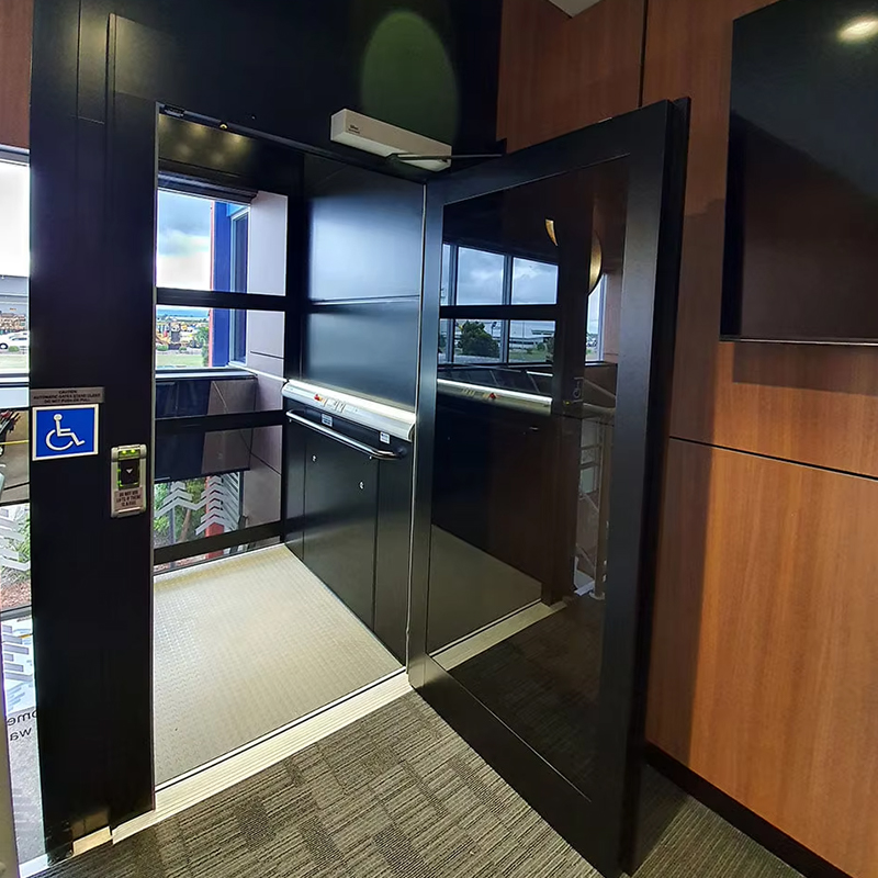 VTEP123 Luxury Customized Gearless AC Drive Residential Passenger Elevator na may Panoramic na Disenyo