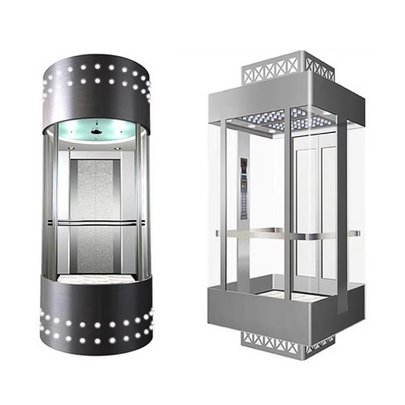VTEO106 Elevadores Customized Observation Elevator Manufacturer para sa Komersyal na Paggamit