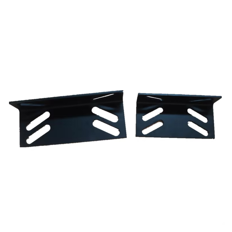 VTSP120 Elevator Guide Rail Bracket Heavy-Duty Lift Rail Support Steel Mounting Bracket ISO Certified Black Painted para sa Opisina