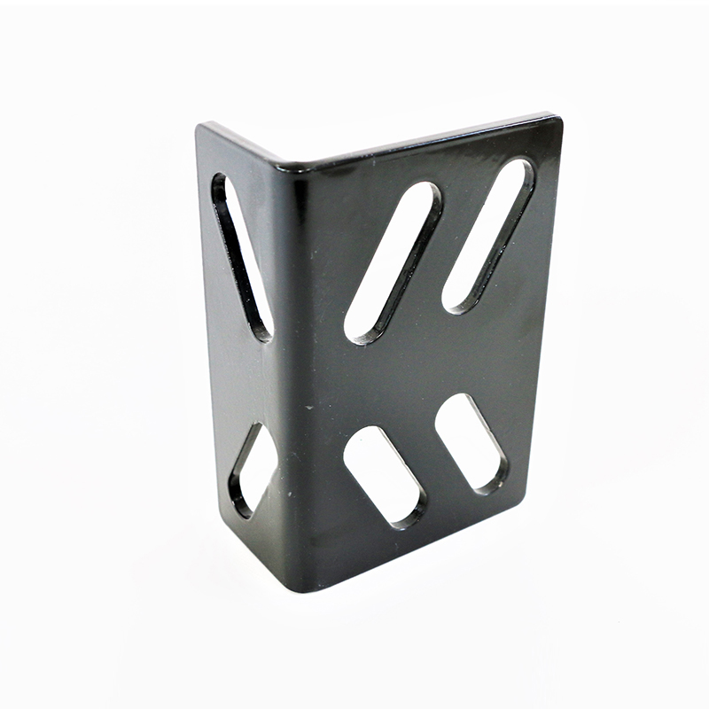 VTSP120 Elevator Guide Rail Bracket Heavy-Duty Lift Rail Support Steel Mounting Bracket ISO Certified Black Painted para sa Opisina
