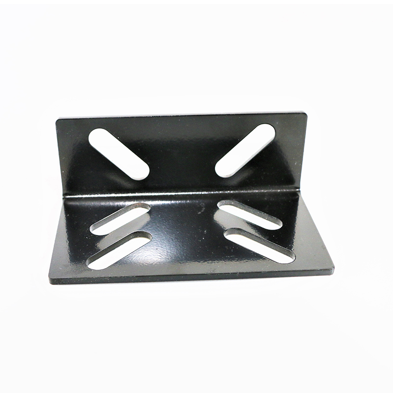 VTSP120 Elevator Guide Rail Bracket Heavy-Duty Lift Rail Support Steel Mounting Bracket ISO Certified Black Painted para sa Opisina