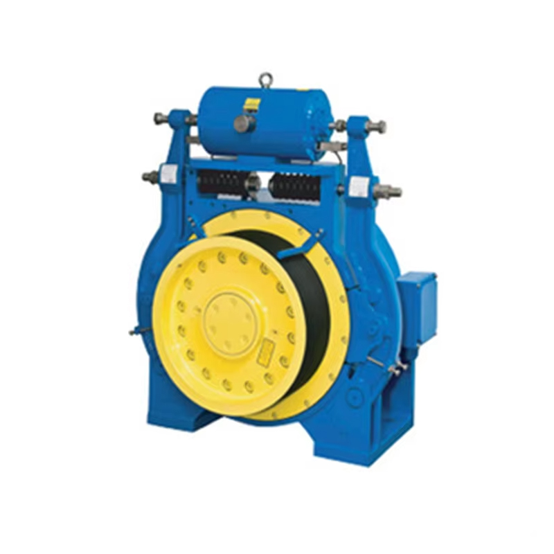 VTSP255 41K-J 320kg-1000kg Elevator Control Gearless Traction Machine AC220_380V ISO Certified 1 Year Warranty Office Building