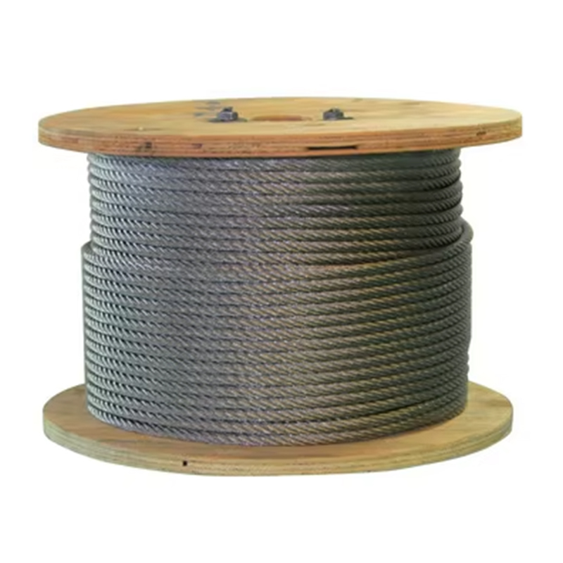 VTSP264 8X25F-IWRC Stainless Galvanized Elevator Traction Steel Wire Rope para sa Paggamit ng Hotel