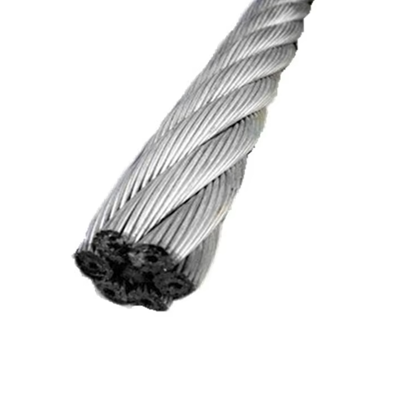 VTSP264 8X25F-IWRC Stainless Galvanized Elevator Traction Steel Wire Rope para sa Paggamit ng Hotel