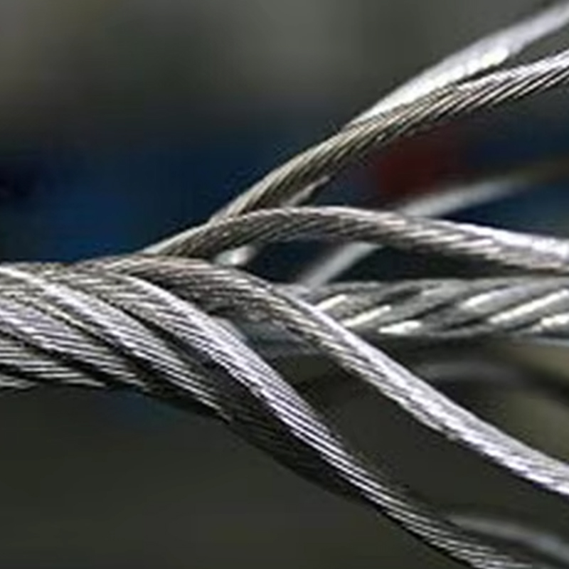 VTSP263 China Factory 11mm High Tensile Strength Heat Resistant Hindi kinakalawang na Galvanized Elevator Steel Wire Rope