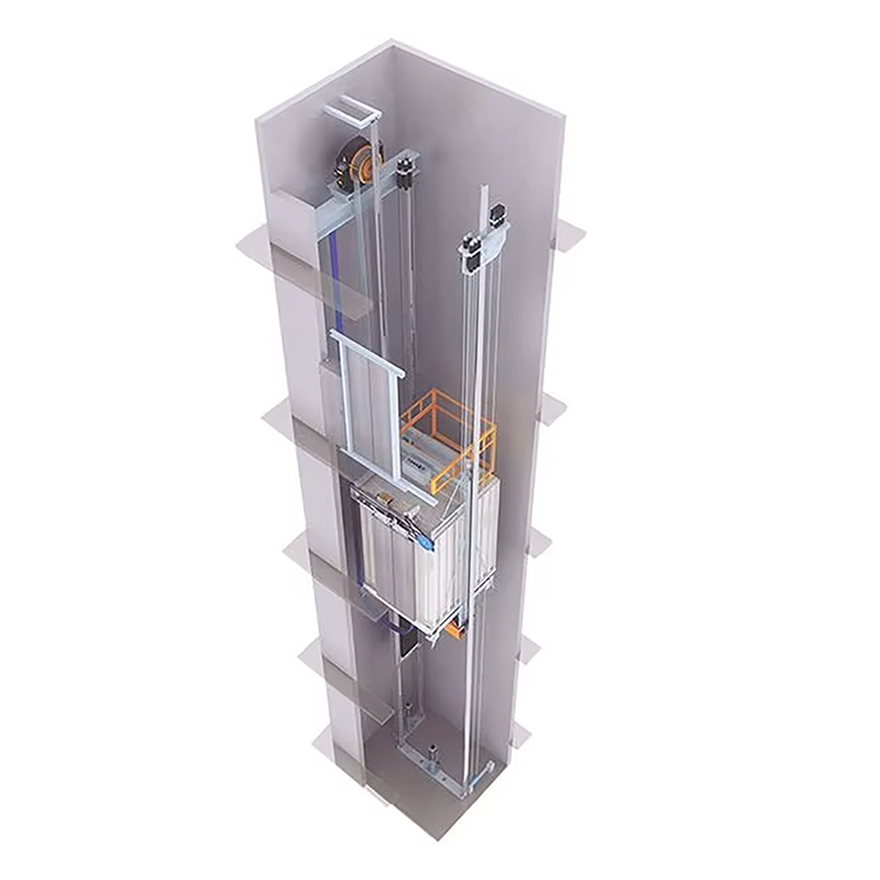 VTSP130 Passenger Elevator Cabin para sa Mga Hotel na may Stainless Steel Construction Dekorasyon na Ceiling LED Trim 1 Taon na Warranty