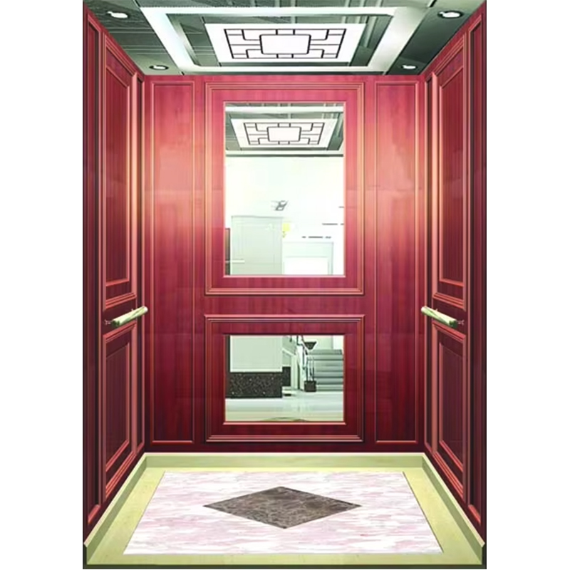 VTSP133 Luxury Hotel Elevator Cabin na may Premium Stainless Steel Contemporary Design Customized Color 1 Year Warranty