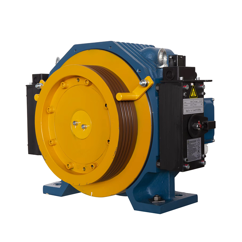 VTSP247 Passenger Elevator Spare Parts Lift Accessories Gearless Traction Machine
