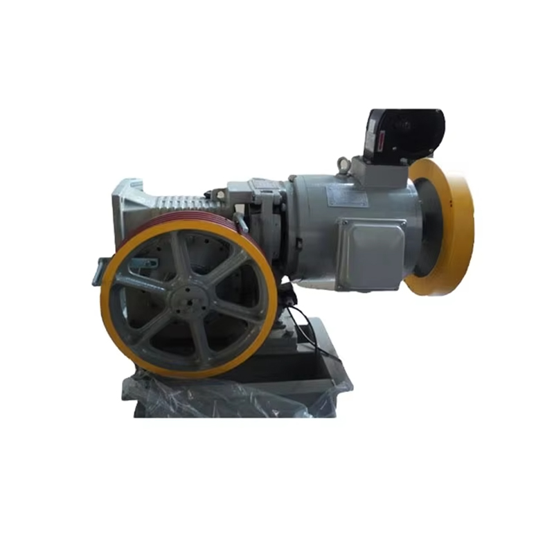 VTSP249 YJ320 1000Kg Passenger Elevator Traction Motor Geared Traction Machine