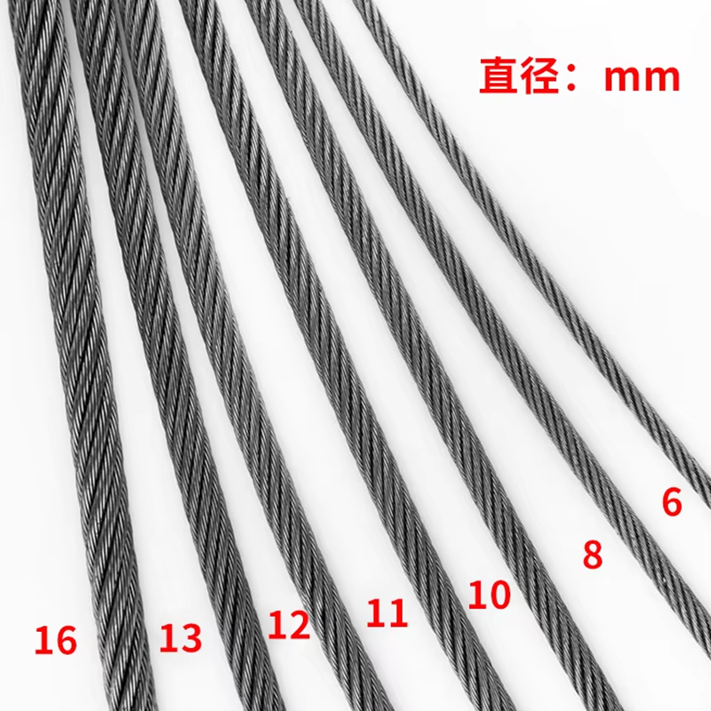 VTSP268 Factory Manufactured Pinakamahusay na Presyo 6-22mm Elevator Steel Rope