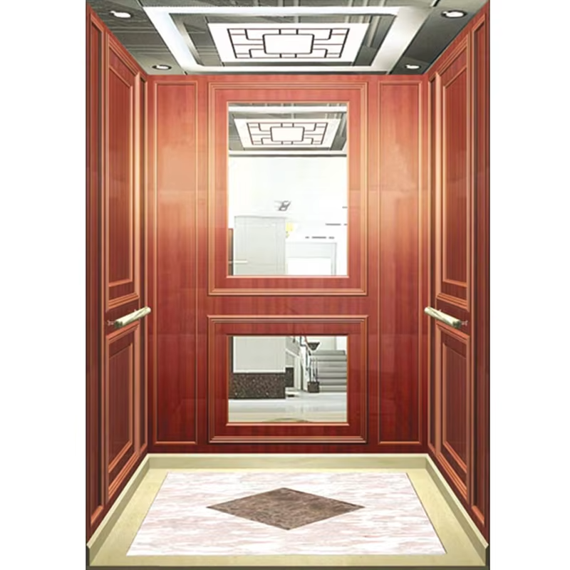 VTSP128 Elevator Parts & Accessories Premium Observation Elevator Cabin na may Full Glass Walls