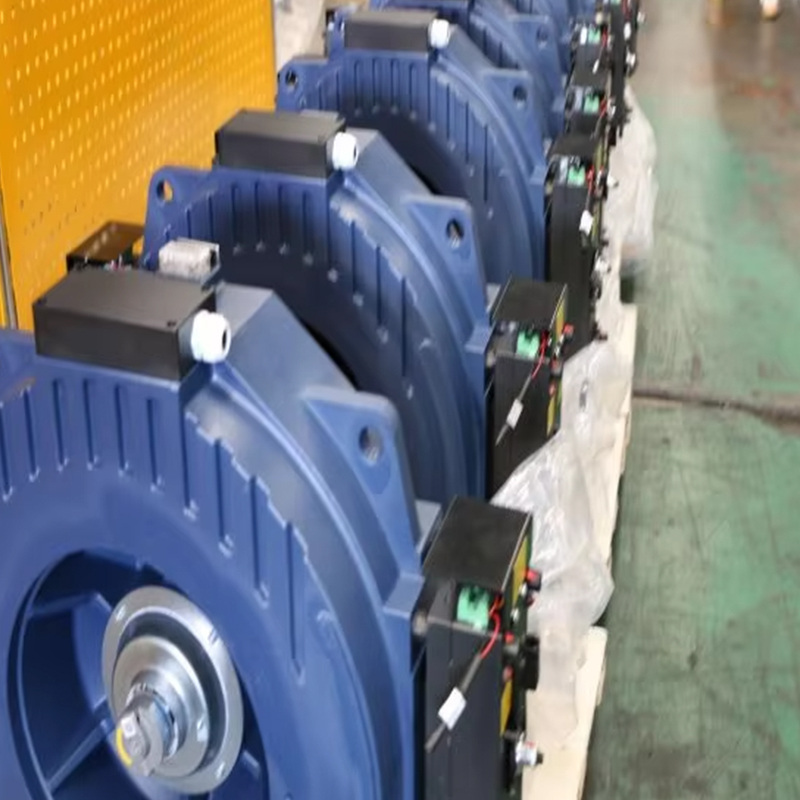 VTSP239 Mga Bahagi ng Maliit na Lift Elevator na Walang Kuwartong Gearless Traction Machine Motor