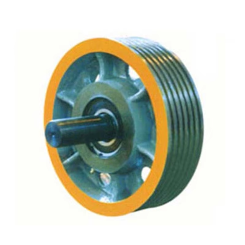 VTSP275 Elevator Cast Iron Traction Deflection Pulley Sheave