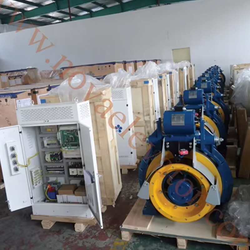 VTSP240 Elevator Permanent Magnet Synchronous Gearless Traction Machine para sa Elevator